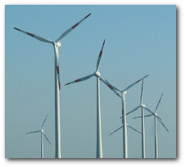 Windkraftanlagen mit Widerstandsrädern